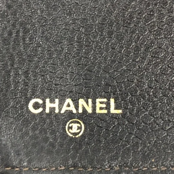 Chanel Matrasse Quilted Black MM Agenda planner notebook cover black - Picture 9 of 9